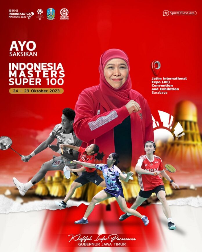 Indonesia Masters Super 100 Siap Digelar Mulai 24 Oktober Besok di Surabaya Indonesia Masters Super 100 Siap Digelar Mulai 24 Oktober Besok di Surabaya