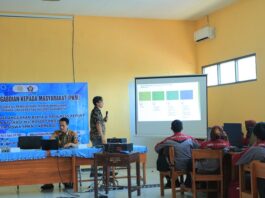 PKM Program Studi S1 Pendidikan Teknik Bangunan Fakultas Teknik UNESA Beri  Pelatihan RAB dan Progres Report dengan Ap;ikasi MS.Project pada Siswa SMKN 1 Kemlagi