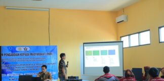 PKM Program Studi S1 Pendidikan Teknik Bangunan Fakultas Teknik UNESA Beri  Pelatihan RAB dan Progres Report dengan Ap;ikasi MS.Project pada Siswa SMKN 1 Kemlagi