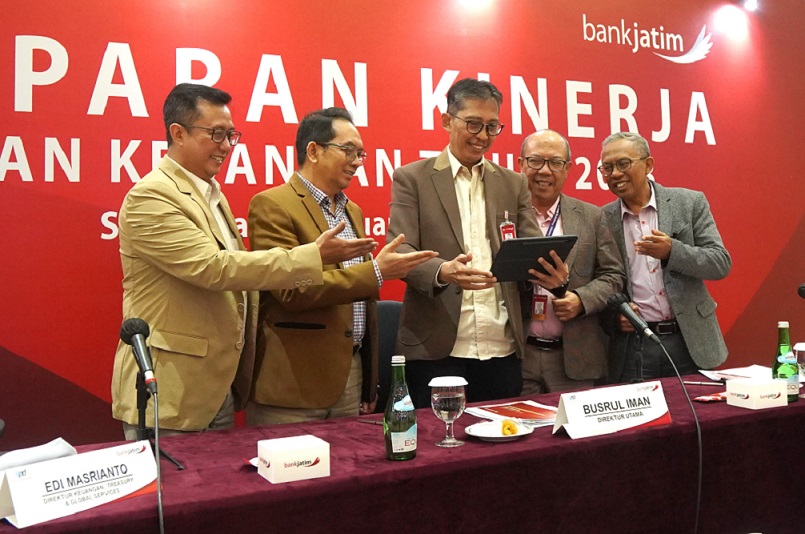 Ini Capaian Positif Bank Jatim di tahun 2023