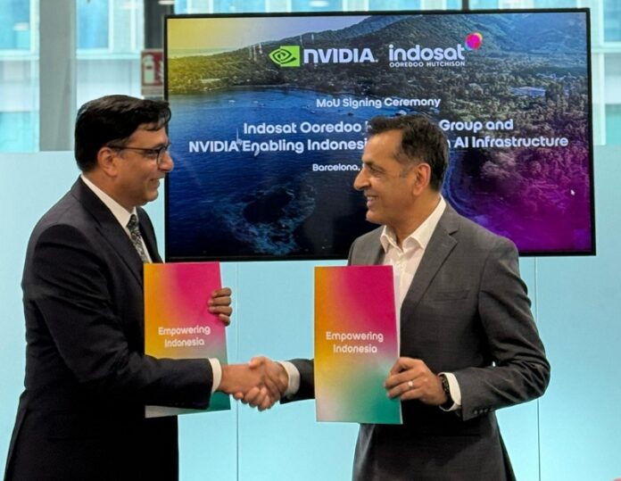 Memberdayakan Indonesia dengan AI, Indosat Ooredoo Hutchison Group Berkolaborasi dengan NVIDIA Ciptakan Infrastruktur AI Berdaulat Memberdayakan Indonesia dengan AI, Indosat Ooredoo Hutchison Group Berkolaborasi dengan NVIDIA Ciptakan Infrastruktur AI Berdaulat