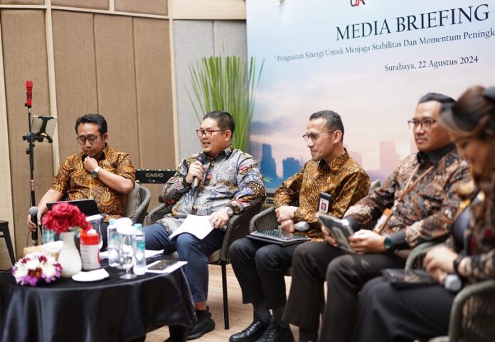 Begini Media Briefing Penguatan Sinergi untuk Menjaga Stabilitas dan Momentum Peningkatan Kinerja Ekonomi Jawa Timur