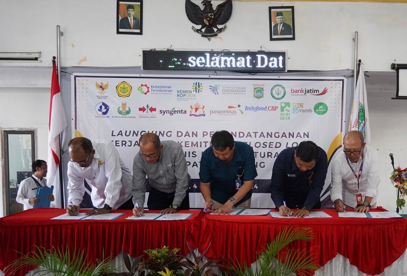 Bank Jatim Teken MoU dengan Kementerian Koordinator Bidang Perekonomian RI untuk Tingkatkan Produktivitas Hortikultura di Malang