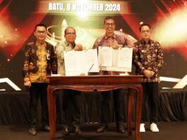 Bank Jatim Teken Shareholder Agreement dengan Pemprov Lampung dan Bank Lampung