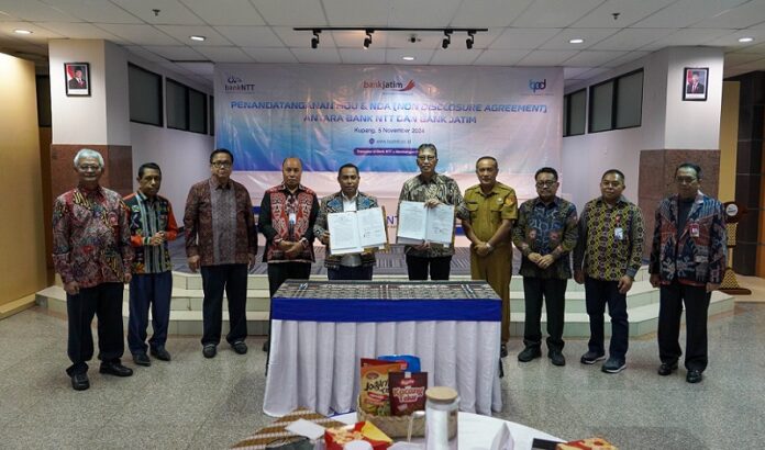 Perkuat KUB, Bank Jatim Teken MoU dan NDA dengan Bank NTT