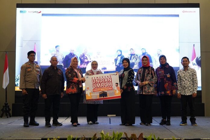 Bank Jatim Selenggarakan Pengundian Kredit Multiguna Berhadiah Umroh