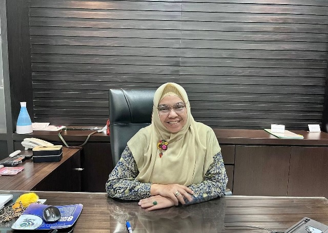 Kepala BPJS Kesehatan Cabang Surabaya, Hernina Agustin Arifin, Surabaya (09/07/25)