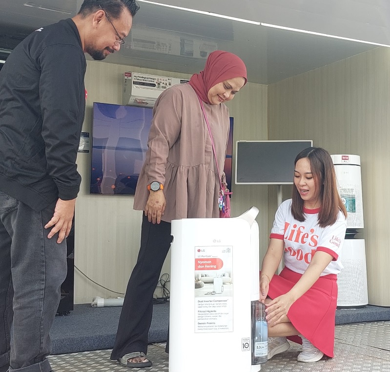 LG Life’s Good Truck Di Surabaya, Hadirkan Produk AI Premium, Sabtu (5/7) dok. Jatimmedia
