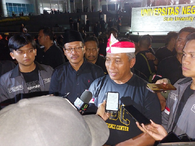 Rektor Universitas Negeri Surabaya (Unesa), Prof. Dr. Nurhasan, M.Kes., 