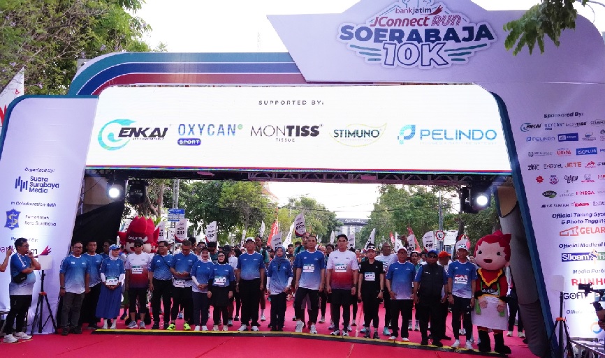 Sukses! Lebih Dari 3.000 Pelari Meriahkan Bank Jatim JConnect Run Soerabaja 10K, Minggu (28/09)