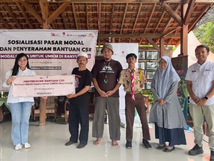 Kolaborasi OJK dan BEI di Banyuwangi: Sosialisasi Pasar Modal dan Beri Bantuan Modal UMKM Disabilitas