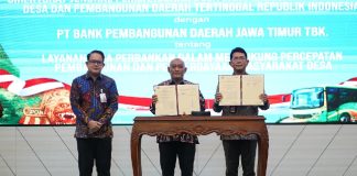 Perkuat Ekonomi Desa, Bank Jatim dan Kemendes PDT Teken Kerja Sama Strategis Perkuat Ekonomi Desa, Bank Jatim dan Kemendes PDT Teken Kerja Sama Strategis