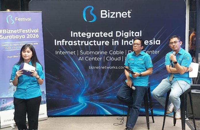Perkuat Infrastruktur Digital, Biznet Gelar Festival dan Ekspansi Kabel Bawah Laut di Surabaya