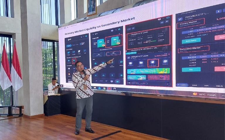 Geliat Pasar Modal Jatim: BEI Tawarkan Fleksibilitas ETF bagi Investor Pemula, Branch Manager IndoPremier Surabaya, Marco Rijkaard Pereira, Rabu (06/05)