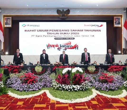 Performa Gemilang di 2025, Bank Jatim Tebar Dividen Rp 850 Miliar dan Rombak Pengurus