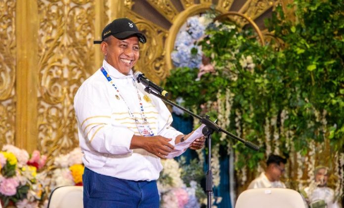 Harmoni Kebangsaan di Unesa: Kolaborasi Musisi dan Akademisi Ajak Mahasiswa Cintai Identitas Bangsa, Rektor Unesa, Nurhasan membuka acara Dialog dan Festival Kebangsaan ke-7 tahun 2026