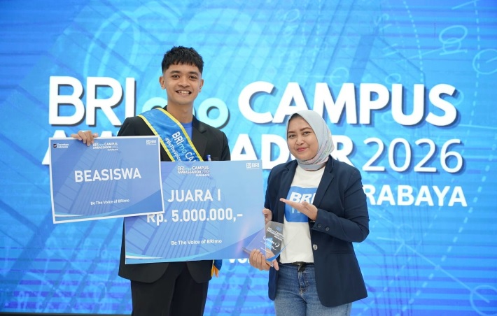 Dukung Generasi Muda Sebagai Agen Perubahan Digital, BRI Sukses Gelar Grand Final BRImo Campus Ambassador Surabaya 2026