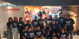 Para pemeran Film 'Foufo' Karya Bayu Skak Padukan Komedi Sci-Fi dan Kisah Impian Naik Haji dalam press conference dan special screening Sabtu (27/6/2026).
