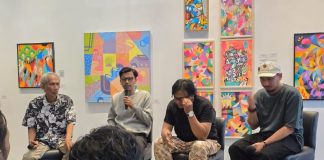 Eksplorasi Geometri dan Realitas, Tiga Seniman Visual Gelar Pameran "Fraktal" di ARTOTEL Hayam Wuruk Surabaya