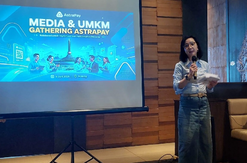 Chief Executive Officer AstraPay, Rina Apriana, dalam Media & UMKM Gathering, Malang, Sabtu (06/06/2026)