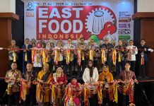 Membuka Gerbang Ekspor Mamin, EastFood Indonesia Expo 2026 Resmi Digelar di Surabaya Membuka Gerbang Ekspor Mamin, EastFood Indonesia Expo 2026 Resmi Digelar di Surabaya