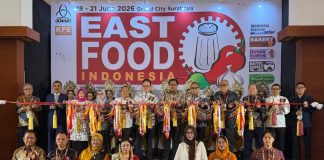 Membuka Gerbang Ekspor Mamin, EastFood Indonesia Expo 2026 Resmi Digelar di Surabaya Membuka Gerbang Ekspor Mamin, EastFood Indonesia Expo 2026 Resmi Digelar di Surabaya