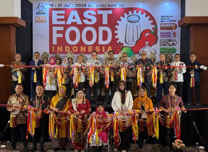 eastfood Membuka Gerbang Ekspor Mamin, EastFood Indonesia Expo 2026 Resmi Digelar di Surabaya