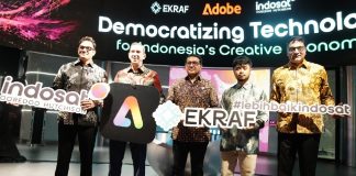 Transformasi Digital: Kemenekraf, Indosat, dan Adobe Berkolaborasi Buka Peluang Ekonomi Kreatif Berbasis AI