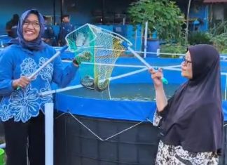 Mahasiswa S-1 Akuakultur Unesa Kenalkan Diversifikasi Pangan Lewat Produk Olahan Lele Bioflok