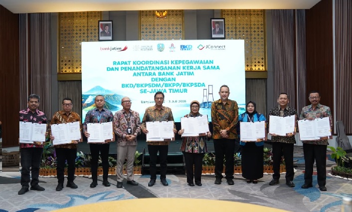 Perkuat Layanan untuk ASN, Bank Jatim Gandeng BKD se-Jawa Timur Hadapi Era 'Single Salary'