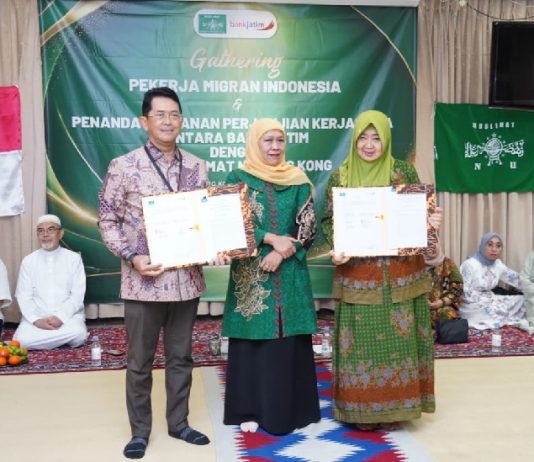 Gandeng Muslimat NU Hong Kong, Bank Jatim Permudah Pekerja Migran Kirim Uang ke Tanah Air