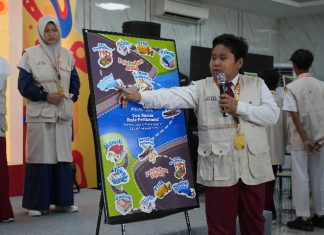 Portground Vol. 1: Pelindo, BNN, dan BPBD Kenalkan Dunia Pelabuhan ke Ratusan Anak di Surabaya