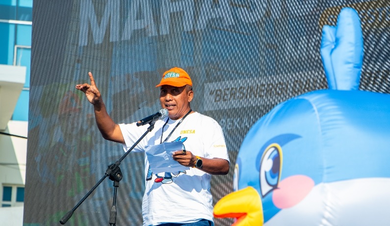 Rektor Unesa, Prof. Dr. Nurhasan, M.Pd. (Cak Hasan)