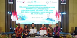 Perkuat Ekosistem Pendidikan Jatim, Bank Jatim Resmi Resmikan Kerja Sama Layanan Perbankan dengan Dinas Pendidikan Se-Jawa Timur