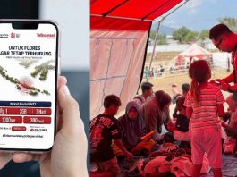 Telkomsel Hadirkan Paket Darurat Rp1 Bagi Warga Terdampak Bencana di Flores