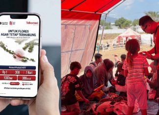 Telkomsel Hadirkan Paket Darurat Rp1 Bagi Warga Terdampak Bencana di Flores