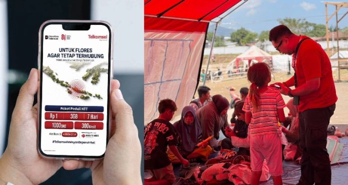 telkomsel Telkomsel Hadirkan Paket Darurat Rp1 Bagi Warga Terdampak Bencana di Flores