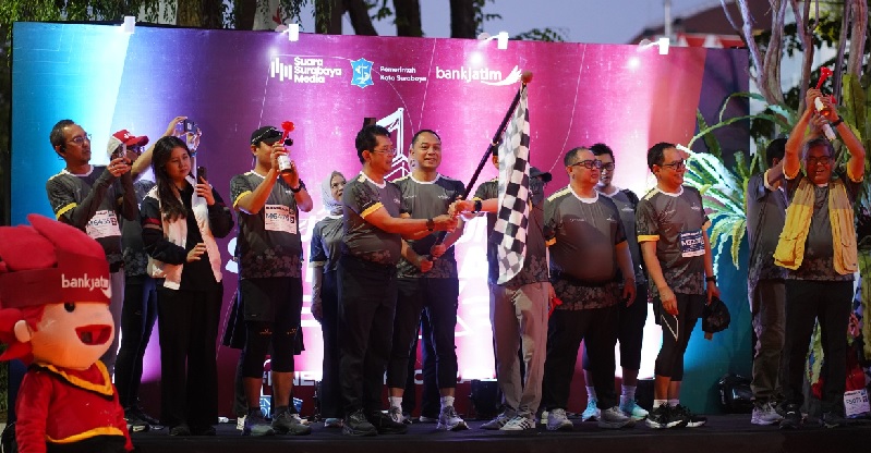Energy Of Soerabaja, 3.750 Pelari Ramaikan Bank Jatim JConnect Run Soerabaja 10K 2026