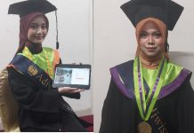 Mengubah Ilmu Jadi Solusi: Cerita Haru Lulusan Terbaik Hingga Prestasi Akademik Marselino di Wisuda ke-122 Unesa, Vanessa Aulia Syifa Yudiasmara (23), wisudawan terbaik dari Program Studi D4 Manajemen Informatika, Fakultas Vokasi Unesa dan Iftitah Rahma Safira (22), wisudawan terbaik dari Program Studi S1 Pendidikan Guru Sekolah Dasar (PGSD), Fakultas Ilmu Pendidikan (FIP) Unesa