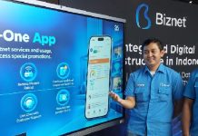 Memasuki Usia 26 Tahun, Biznet Perkuat Infrastruktur Digital dan Siapkan Jaringan Sambut Nataru Memasuki Usia 26 Tahun, Biznet Perkuat Infrastruktur Digital dan Siapkan Jaringan Sambut Nataru, Regional Manager Surabaya Raya Biznet, Adil Perkasa bersama Senior Manager East 2 Biznet, Andhika Martha saat konferensi pers di Surabaya, Kamis (22/10/2026).